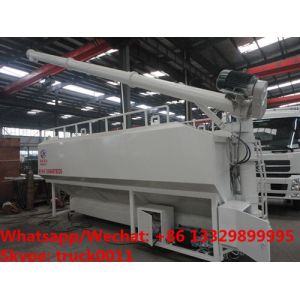 Buy cheap Customized 20cbm 10MT electronic system bulk feed tank container, animal feed tank mounted on truck for chicken plant from wholesalers