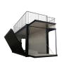 Buy cheap Topshaw Competitive Price Solution 15FT 10ft Black Color Prefabr Coffee Container Bar Shipping Container Bar For Sale from wholesalers