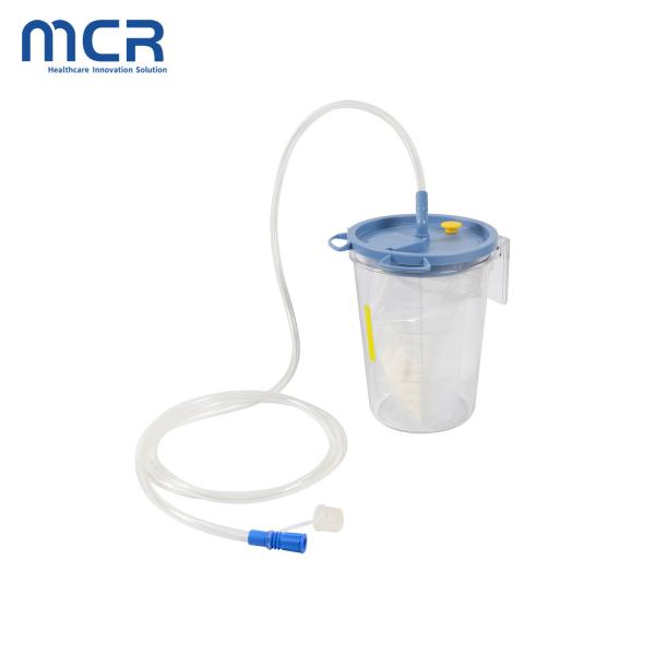 Buy cheap Disposable Negative Pressure Suction Canister with Removable Rigid Barrel from wholesalers