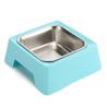 Buy cheap Weight 170 G Stainless Steel Pet Bowls Portable Blue / Green / Pink Color from wholesalers