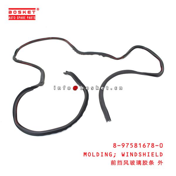 Buy cheap 8-97581678-0 Windshield Glass Weatherstrip For ISUZU NKR55 600P 4KH1 8975816780 from wholesalers