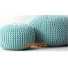Buy cheap knitted pouf ottoman, Knitted pouf, Straw Cushion Tatami Mat Cushion Pad Play Balcony Wind from wholesalers