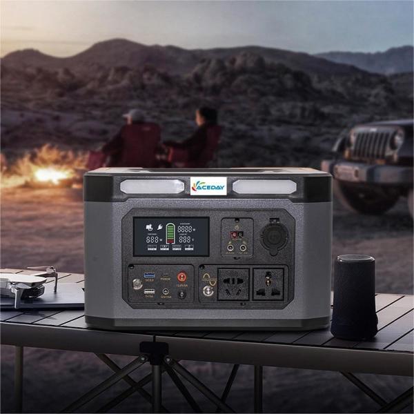 Buy cheap 500wh Outdoor Portable Power Station Lithium Qc3.0 Output 18w 9v/2a Ah500 from wholesalers