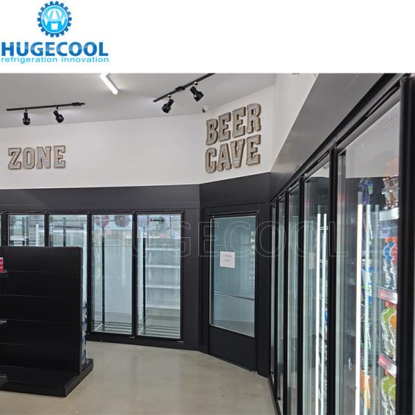 Buy cheap Online Service Glass Door Walk In Cooler For Vegetable Fruit Refrigerator Freezer Combo from wholesalers
