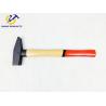 Buy cheap DIN Standard Forged carbon steel German Type Safety Machinist hammer with double color wooden handle from wholesalers