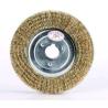 Buy cheap 6 Inch Thick 30mm Paint Removal Derusting Brass Wire Brush from wholesalers
