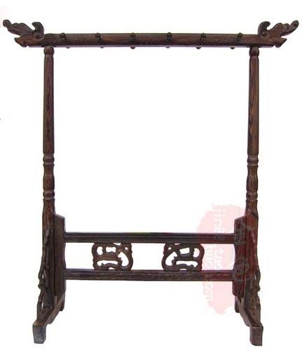 Buy cheap Chinese calligraphy brush pen holder brush pen stand wooden pen rack stand pen kits from wholesalers