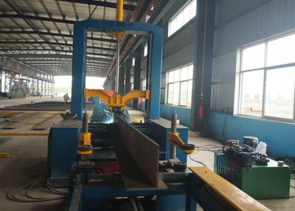 Buy cheap Horizontal Assembly H Beam Flange Straightening Machine Welding Line SGS from wholesalers