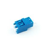 Standard Flange 2-Port Duplex LC UPC Optic Fiber Adapter Used Earless Coupler