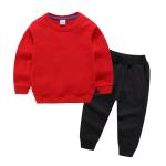 80cm-150cm Spring Children's Clothing Kids 2pcs Toddler Jogger Clothing Sweat