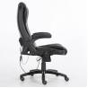 Buy cheap Commercial Furniture Classic Boss Office Chair with Massage Footrest in PU Leather from wholesalers