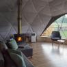 Buy cheap Outdoor luxury 8m Diameter waterproof canopy safari glamping resort round hotel geodesic dome tent from wholesalers