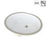 Buy cheap Ada Wall Mount Bathroom Sink Unglazed Underside Commercial Wall Hung Lavatory from wholesalers