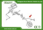 Golf Cart Accessories Replacement Brake Cable Assembly For EZGO TXT