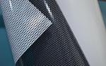 Digital Printing Perforated Window Vinyl Sticker Roll 120mic / 140mic / 160mic