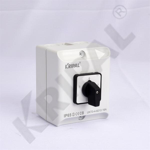 Buy cheap IP65 Waterproof Electrical Changeover Cam Switch 4P 16A 230-440V from wholesalers