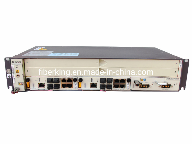 Ma5608t Dual 10ge DC Huawei Olt Chassis with 2xmcud1 1xmpwc
