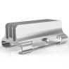 Buy cheap 28mm Thickness 849g Silver Upright Laptop Holder Space Saving from wholesalers