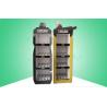 Buy cheap Bottle - Shape Free Standing Display Units Cardboard 4 Shelf Easy Assembly Structure from wholesalers