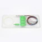 Steel Tube Type G657A1 Fiber Optical PLC Splitter 1260-1650nm