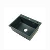Buy cheap Grey 80% 20% Acrylic Single Bowl Quartz Black Sink Stain Resistant from wholesalers