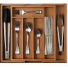 Buy cheap Bamboo expandable cutlery tray drawer organizer from wholesalers