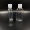 Buy cheap Flat 75ml Disposable Screw Cap Portable Hand Sanitizer Bottle from wholesalers