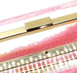 JeVenis Magical Transparent Sequins Clutch Purse Evening Handbag For Party Prom