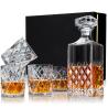 Buy cheap Wholesale Fashion High Quality Lead-Free Crystal Luxury Whiskey Decanter Set from wholesalers