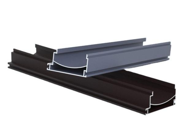 Buy cheap 1.4MM Thermal Powder Coated Aluminium Frame Middle Fixed Profile from wholesalers