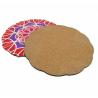 Buy cheap 4m Thickness Lace Round Blank Sublimation Placemats from wholesalers