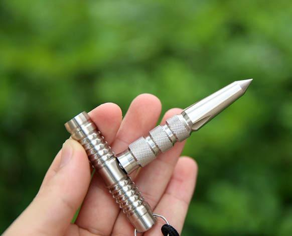 Buy cheap breaking glass defense metal tool pen with logo from wholesalers