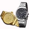 Buy cheap Casual Minimalist Stainless Steel Quartz Watches Personality Quartz Couple Watch from wholesalers