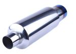 2.0 " Inlet 3" Outlet Exhaust Muffler Tip