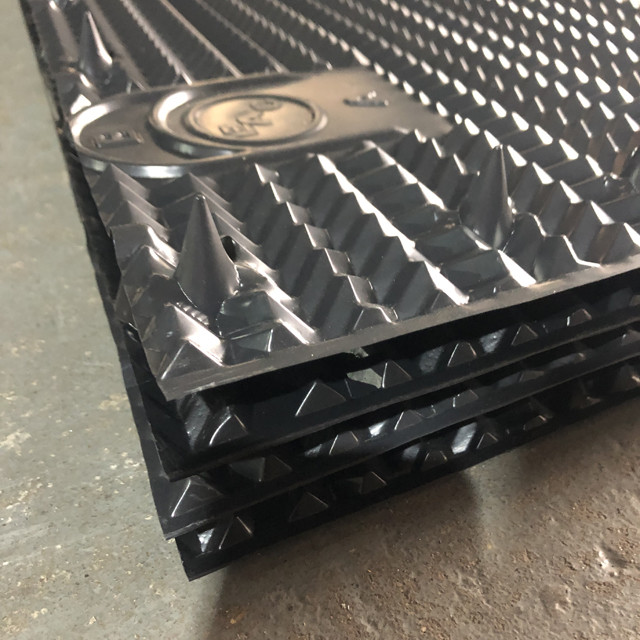 Hanging 1330mm Cooling Tower Fill Material Cooling Tower Accessories PVC Fill Sheet