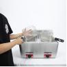 Buy cheap 6L 6L Double-tank Gas Fryer for Making Frying Food on Table Top in Commercial Kitchen from wholesalers
