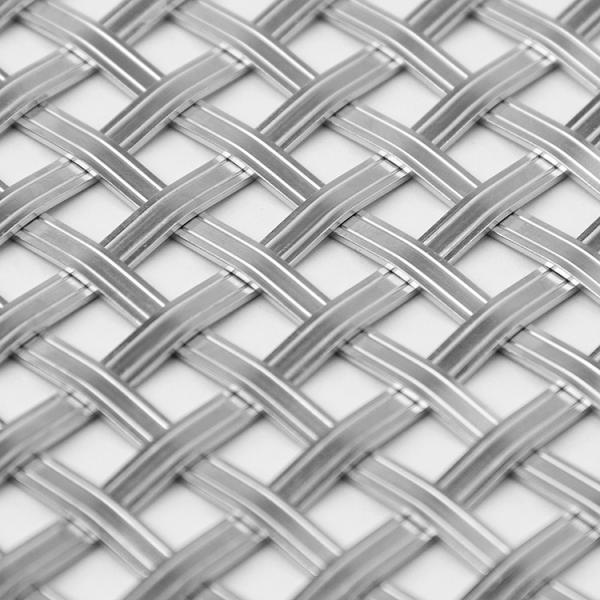Buy cheap Plain Stainless Steel 2mm Interior Wire Mesh Color Options Available Packed On Pallets from wholesalers