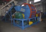 Cabron Steel Rubber Shredding Machine / Rubber Tire Shredder 97.5 KW 10 Rpm Main