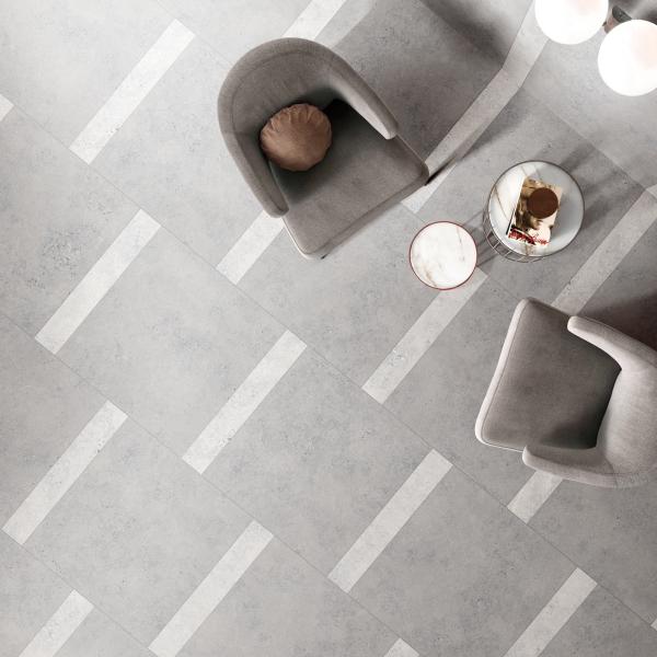 Rough Glazed Matte Finish 20mm Outdoor Tiles for Driveway in Modern Grey Lava Stone