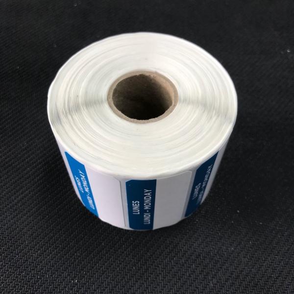 Buy cheap Die-cutting Weekly Labels for Customized Requirements from wholesalers
