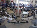 Semi automatic textile screen printing machine