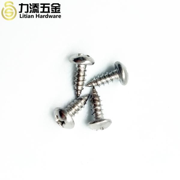Buy cheap Cross recessed large flat head tapping screws umbrella head tip tail screws from wholesalers