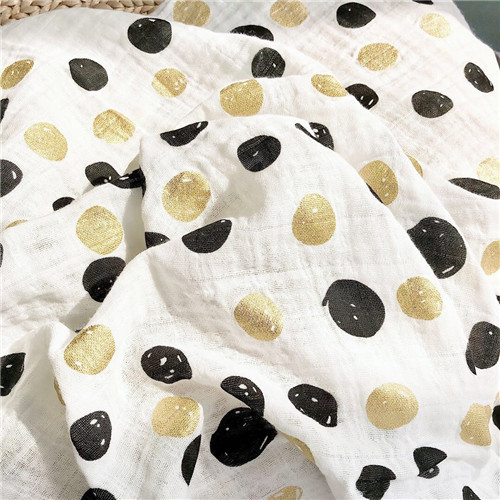 Natural Soft Muslin Toddler Stroller Blanket , Customize Baby Blankets