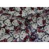 Buy cheap Printed Cats Faux Leather Fabric , TPU Artificial Leather Fabric No Fading from wholesalers