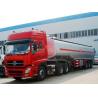 Buy cheap dongfeng tuel tanker semir trailer with tractor , 45m3 fuel tanker truck from wholesalers