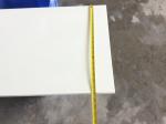 White Engineered Quartz Stone Countertops , Quartz Bathroom Countertops Kitchen