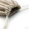Buy cheap Gray Velour Hair Packaging Bag , 10x15cm Soft Touch Wig Travel Bag from wholesalers
