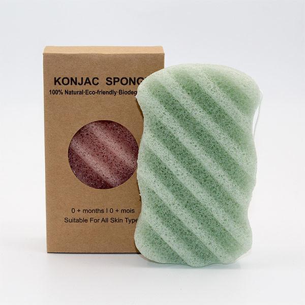 Buy cheap Private Label Konjac Activated Wave Cleansing Sponge 8.6×6.5×2.5cm from wholesalers
