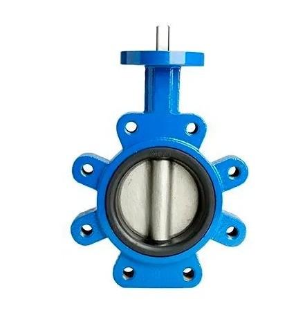 General Ductile Iron Carbon Steel Operated Wafer Lug Butterfly Valve for OEM
