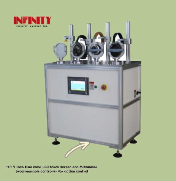 Quality AC Servo Motor Driven Headphone Torsion Life Testing Machine With 1-999999 Test Times for sale